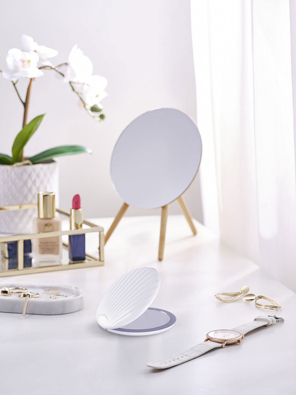 【Zinc alloy shell mirror】